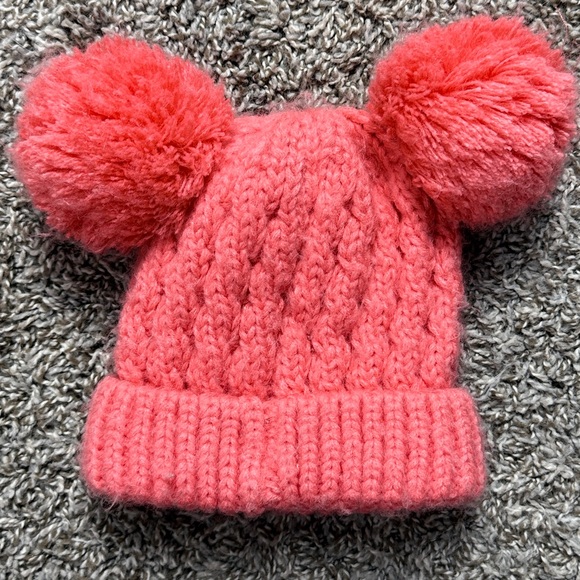 C.C. Orange Knit Toddlers Winter Beanie - Picture 2 of 3